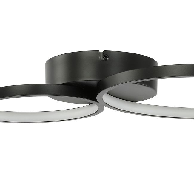 LED-loftlampe Samana 2700 lm 3000 K Sort Mat DIM