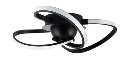 LED-loftlampe Mabern 1400 lm 3000 K Sort