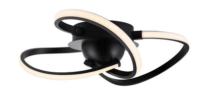 LED-loftlampe Mabern 1400 lm 3000 K Sort