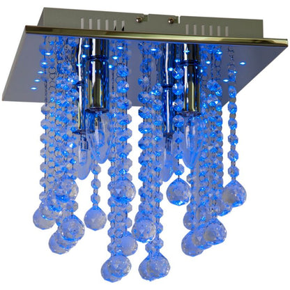 Loftslampe Libertas 4 x E14 Krom 32x32 cm