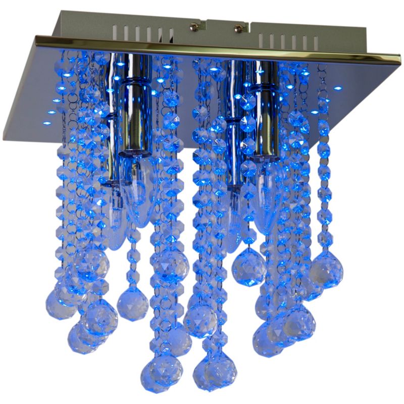 Loftslampe Libertas 4 x E14 Krom 32x32 cm