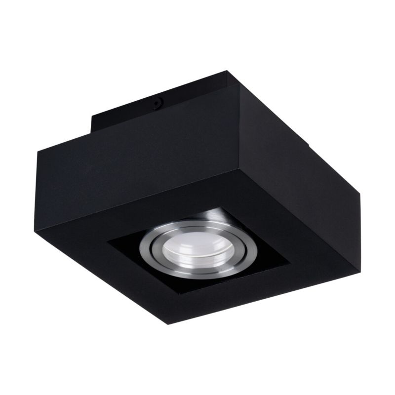 LightLogic LL CEILING LAMP 01B 31380 sort overflademonteret spotlampe, 1 stk.