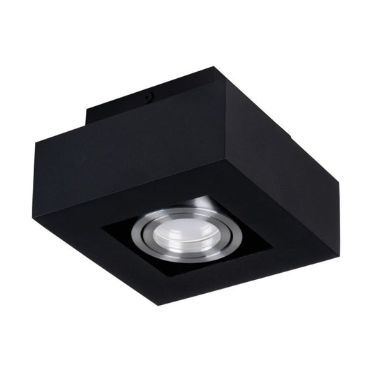 LightLogic LL CEILING LAMP 01B 31380 sort overflademonteret spotlampe, 1 stk.