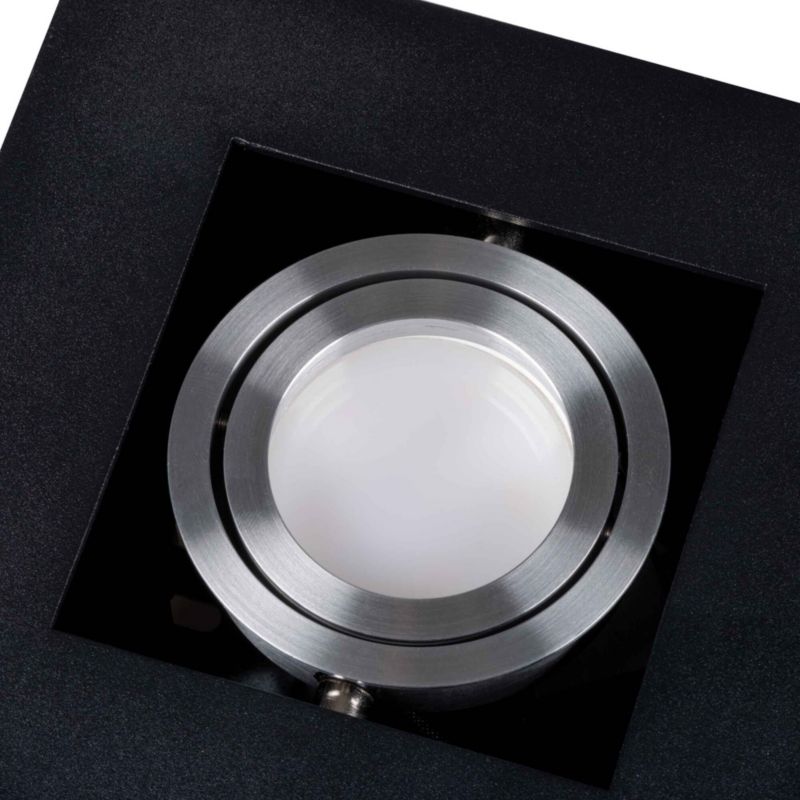 LightLogic LL CEILING LAMP 01B 31380 sort overflademonteret spotlampe, 1 stk.