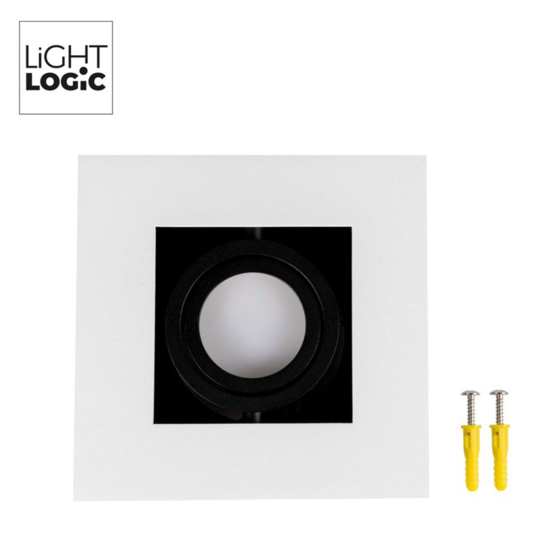 LightLogic LL CEILING LAMP 01W 31381 hvid overflademonteret loftlampe, 1 stk.