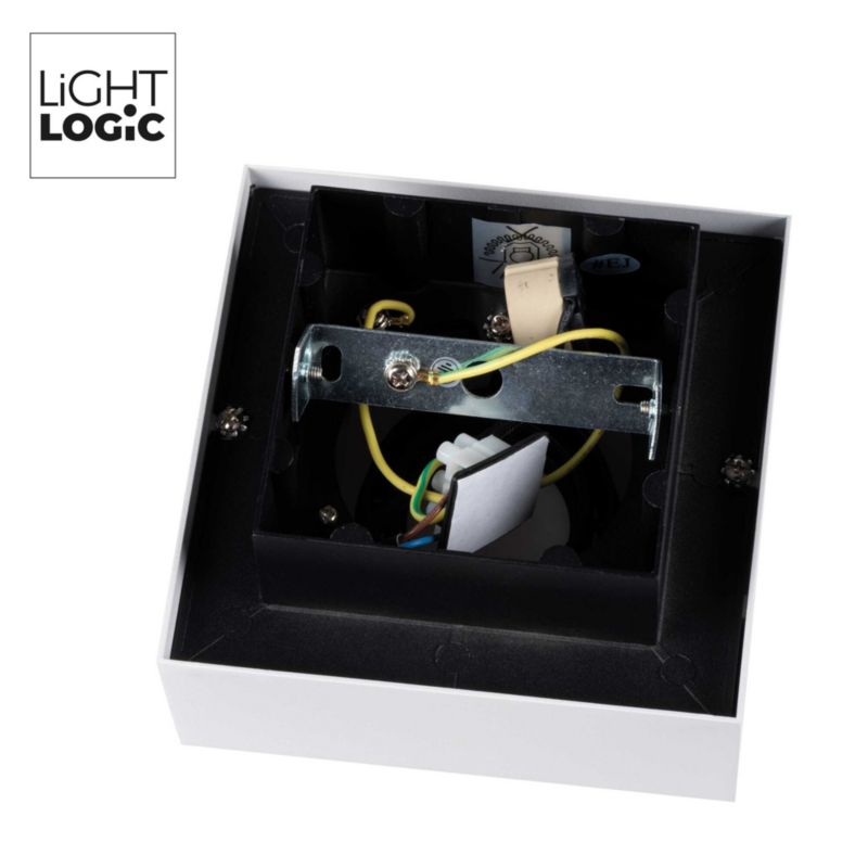 LightLogic LL CEILING LAMP 01W 31381 hvid overflademonteret loftlampe, 1 stk.