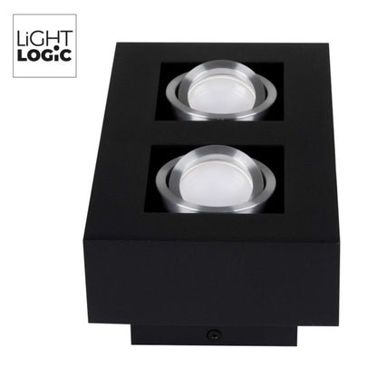 LightLogic LL CEILING LAMP 02B 31382 dobbel overflademonteret loftlampe 1 stk.