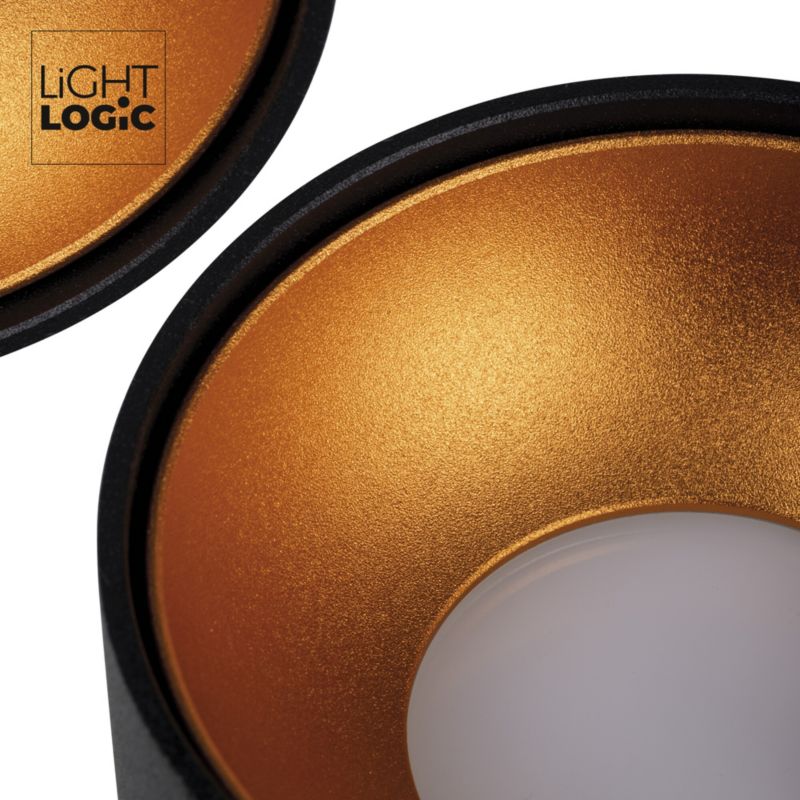 LightLogic LL CEILING LAMP 03B/G 31451 overflademonteret loftlampe rør 1 stk.
