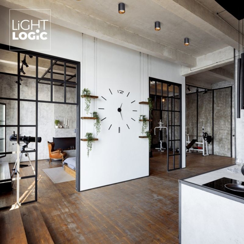 LightLogic LL CEILING LAMP 03B/G 31451 overflademonteret loftlampe rør 1 stk.