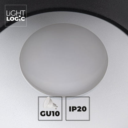 LightLogic LL CEILING LAMP 03B/W loftlampe, overflademonteret, 1 stk.