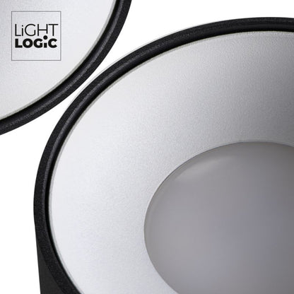 LightLogic LL CEILING LAMP 03B/W loftlampe, overflademonteret, 1 stk.