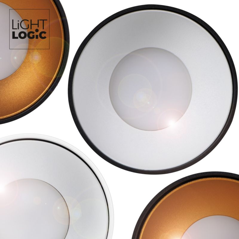 LightLogic LL CEILING LAMP 03B/W loftlampe, overflademonteret, 1 stk.