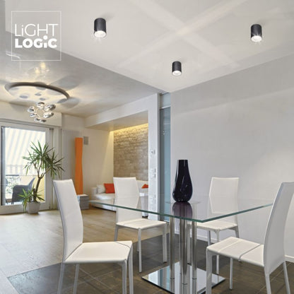 LightLogic LL CEILING LAMP 03B/W loftlampe, overflademonteret, 1 stk.