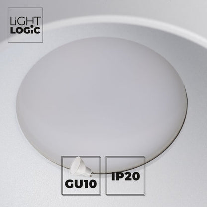 LightLogic LL CEILING LAMP 03W/W 31452 overflademonteret loftlampe rør 1 stk.