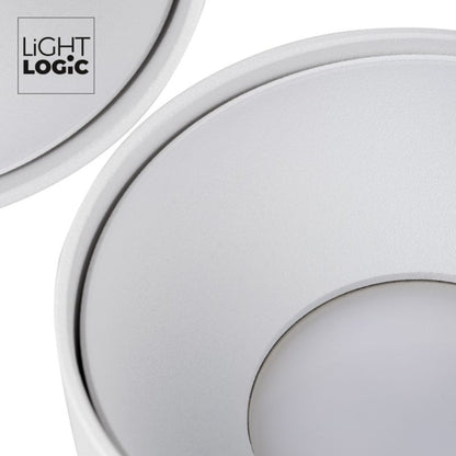 LightLogic LL CEILING LAMP 03W/W 31452 overflademonteret loftlampe rør 1 stk.