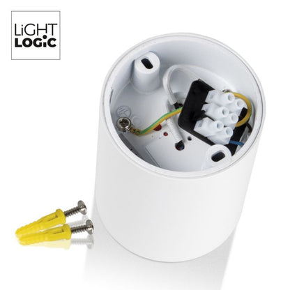 LightLogic LL CEILING LAMP 03W/W 31452 overflademonteret loftlampe rør 1 stk.