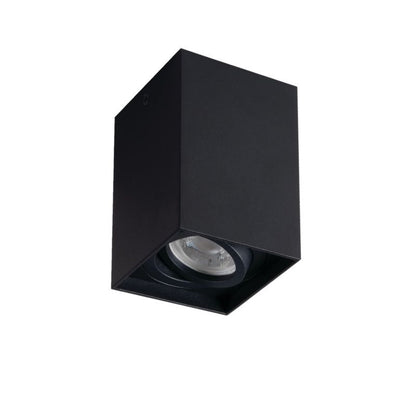 LightLogic LL CUKI GU10 B sort loftspot, 1 stk.