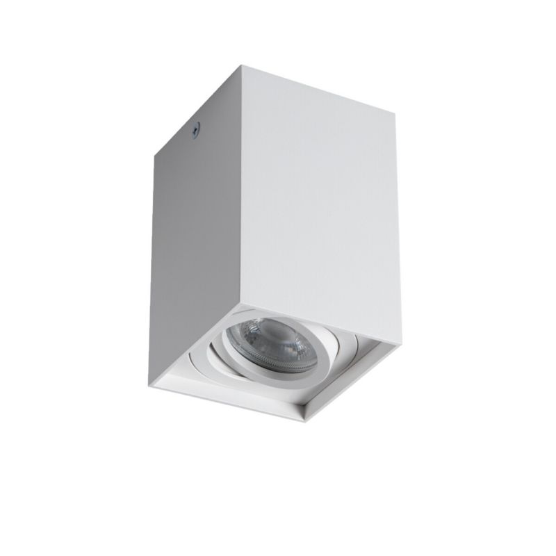 LightLogic LL CUKI GU10 W loftlampe, hvid, 1 stk.