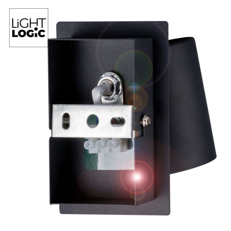 LightLogic LL OSLO EL-3I B-SR 30550 tredobbelt spot loftlampe halogen vægmonteret 1 stk.