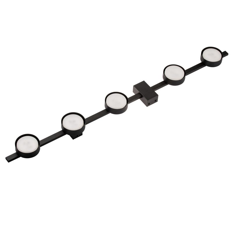 Loftslampe OVILO 5x GX53 Sort Aluminium 98 cm