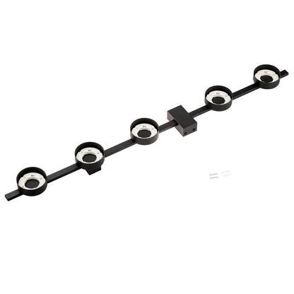 Loftslampe OVILO 5x GX53 Sort Aluminium 98 cm
