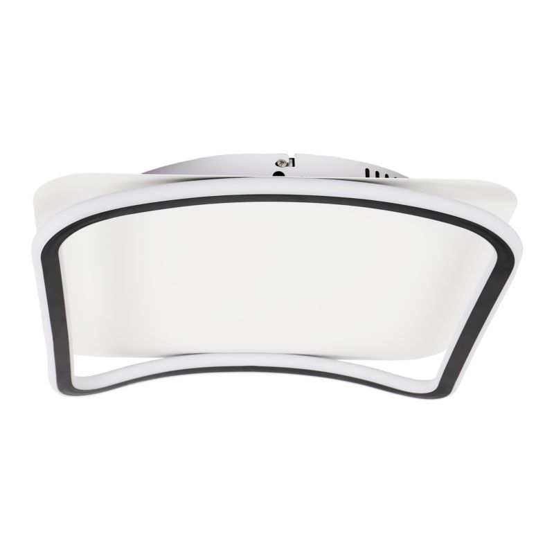 Loftslampe Milagro Cali LED 30 W 40x40 cm Hvid