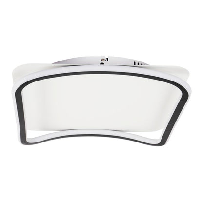 Loftslampe Milagro Cali LED 30 W 40x40 cm Hvid