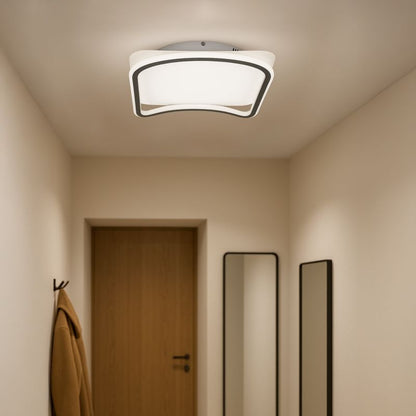 Loftslampe Milagro Cali LED 30 W 40x40 cm Hvid