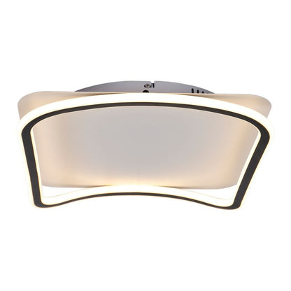 Loftslampe Milagro Cali LED 30 W 40x40 cm Hvid