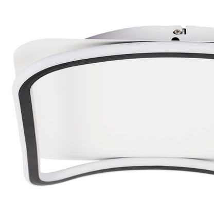 Loftslampe Milagro Cali LED 30 W 40x40 cm Hvid