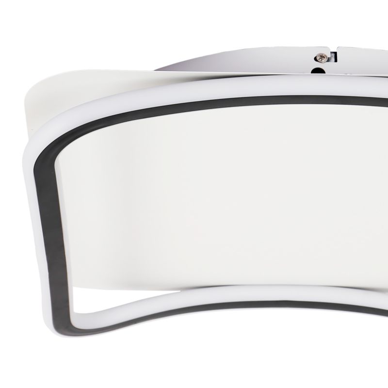 Loftslampe Milagro Cali LED 30 W 40x40 cm Hvid