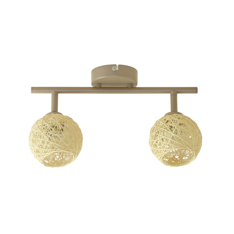 Loftslampe Milagro Dex 2xE14 Beige