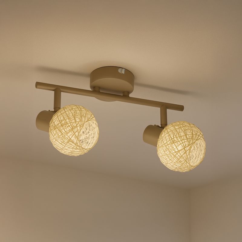 Loftslampe Milagro Dex 2xE14 Beige