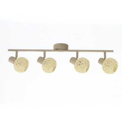 Loftslampe Milagro Dex 4xE14 Beige