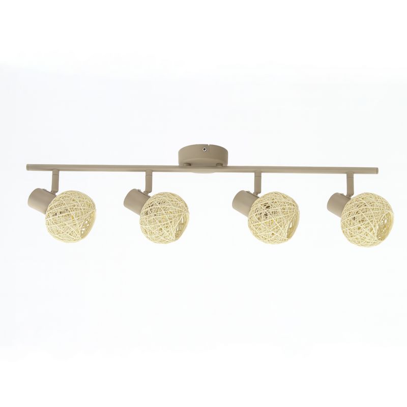 Loftslampe Milagro Dex 4xE14 Beige