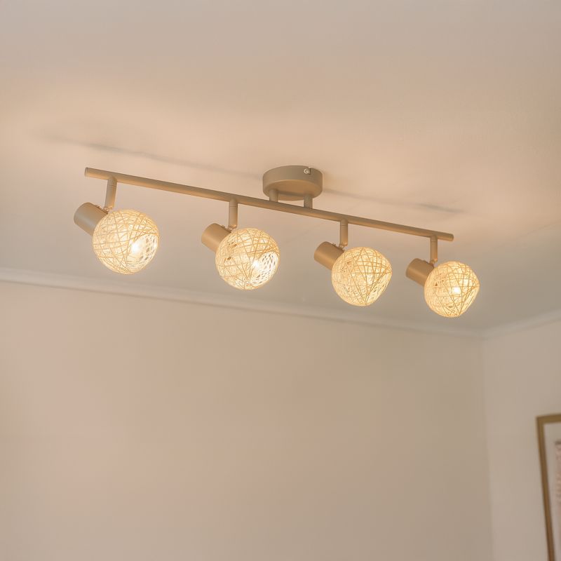 Loftslampe Milagro Dex 4xE14 Beige