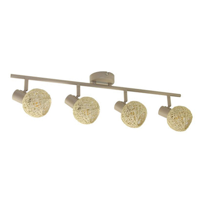 Loftslampe Milagro Dex 4xE14 Beige