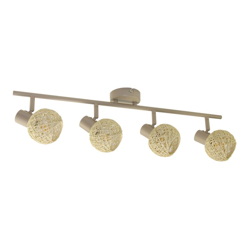Loftslampe Milagro Dex 4xE14 Beige