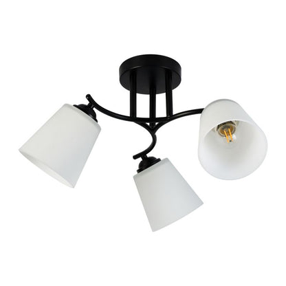 Loftslampe Milagro Pafos 3x E27 Sort