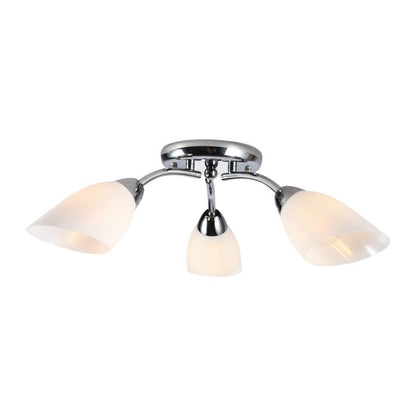 Loftslampe Portos 3 x E14 Krom