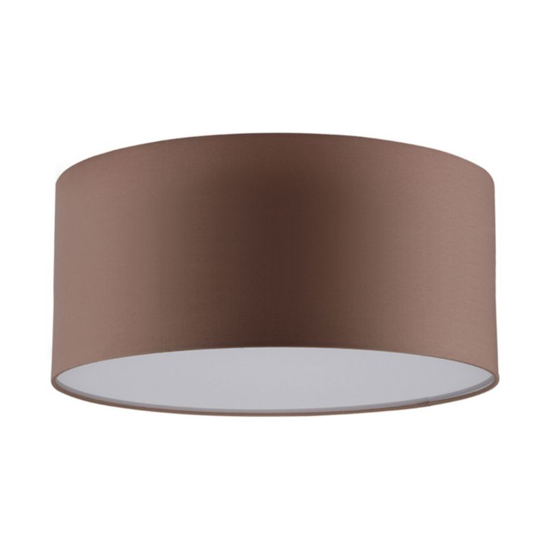 SPOT Light loftlampe 1xLED 13W elegant brun stof i klassisk stil, polsk producent, 1 stk.