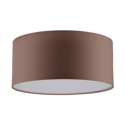 SPOT Light loftlampe 1xLED 13W elegant brun stof i klassisk stil, polsk producent, 1 stk.
