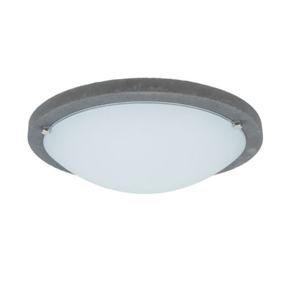 Spot Light loftlampe 1xLED 13W klassisk kombination af grå beton og hvidt glas, polsk producent, 1 stk.