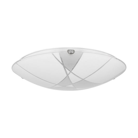 SPOT Light loftlampe 1xLED 18W elegant hvid i klassisk stil fra polsk producent, 1 stk.