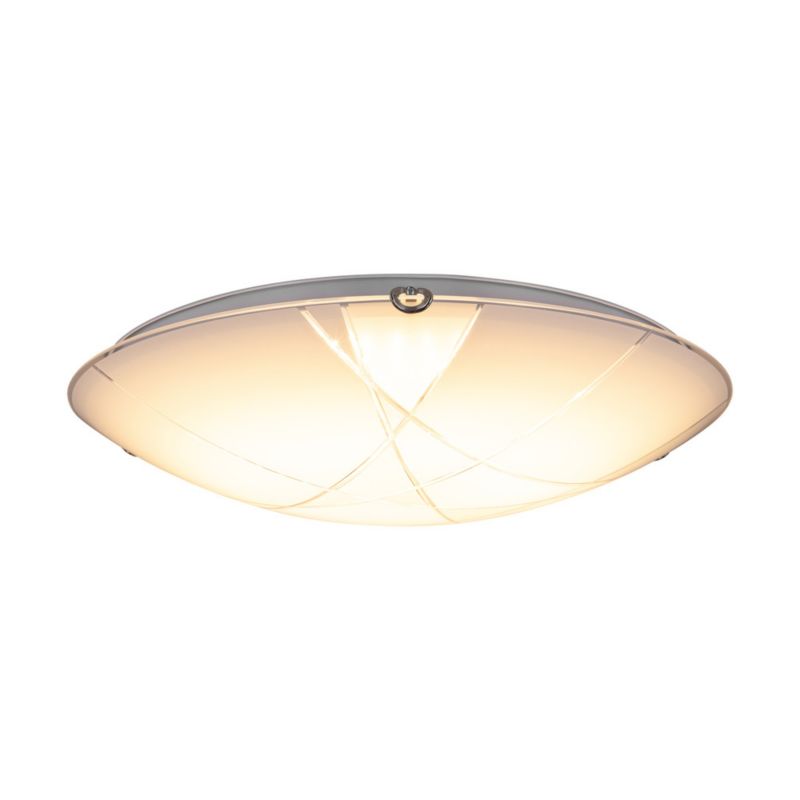 SPOT Light loftlampe 1xLED 18W elegant hvid i klassisk stil fra polsk producent, 1 stk.