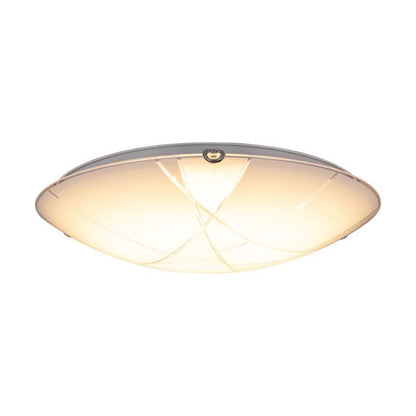 SPOT Light loftlampe 1xLED 18W elegant hvid i klassisk stil fra polsk producent, 1 stk.