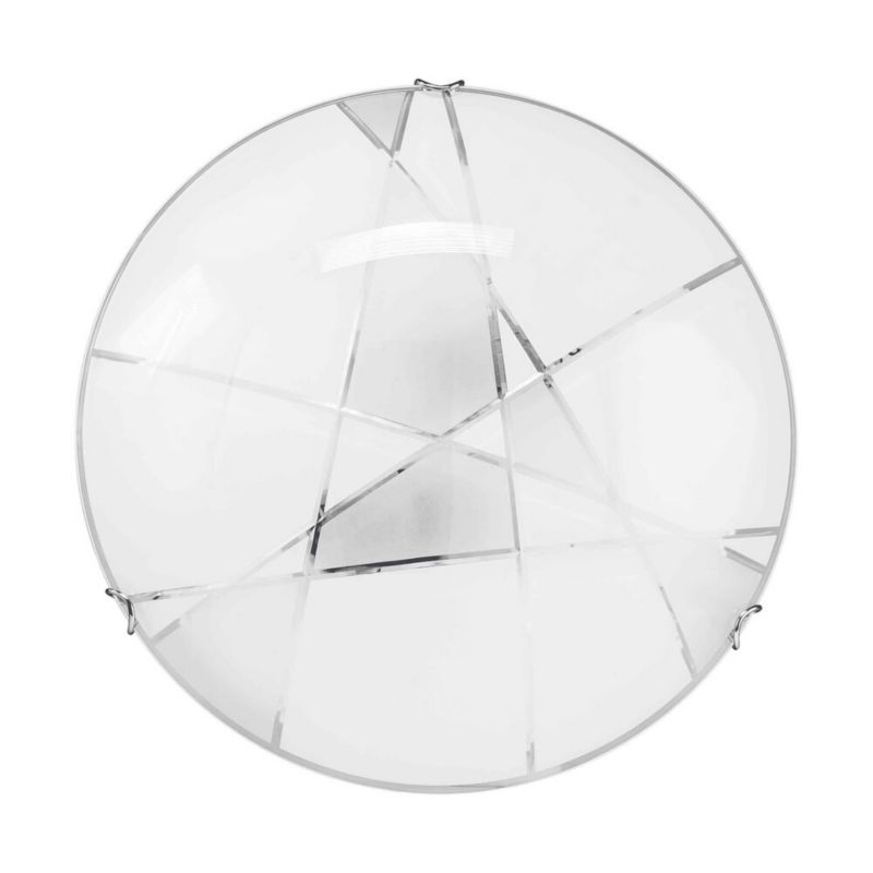 SPOT Light loftlampe 1xLED 18W elegant hvid i klassisk stil fra polsk producent, 1 stk.