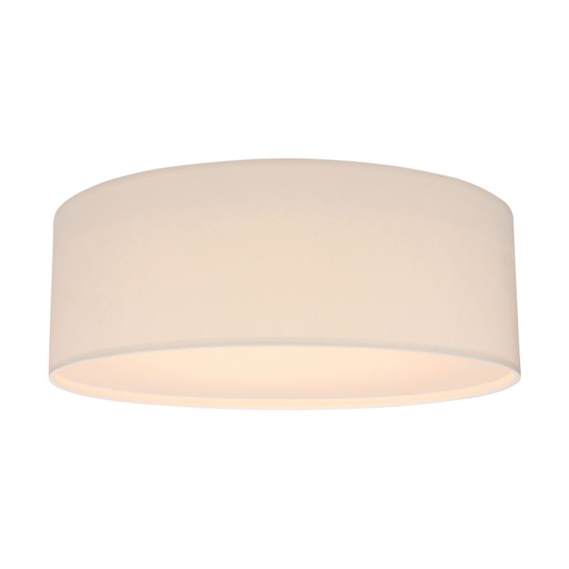 Loftlampe SPOT Light 1xLED 18W Klassisk Hvid Stof, Polsk Producent, 1 stk.