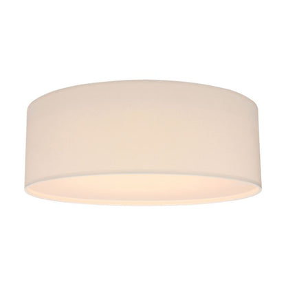 Loftlampe SPOT Light 1xLED 18W Klassisk Hvid Stof, Polsk Producent, 1 stk.