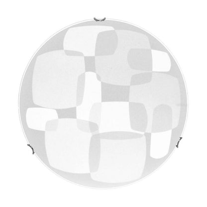 SPOT Light loftlampe 1xLED 18W i kombination af krom og hvid i klassisk stil fra polsk producent, 1 stk.